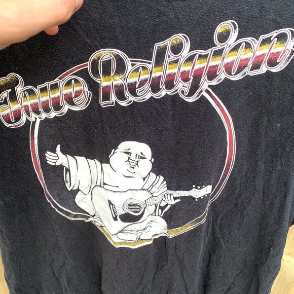 True Religion BIG LOGO T Shirt XXL - Picture 4 of 4